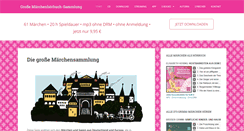 Desktop Screenshot of maerchensammlung.net